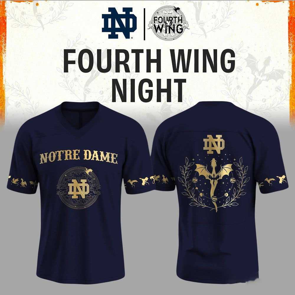 Notre Dame Fighting Irish 2026 Fourth Wing Night Jersey