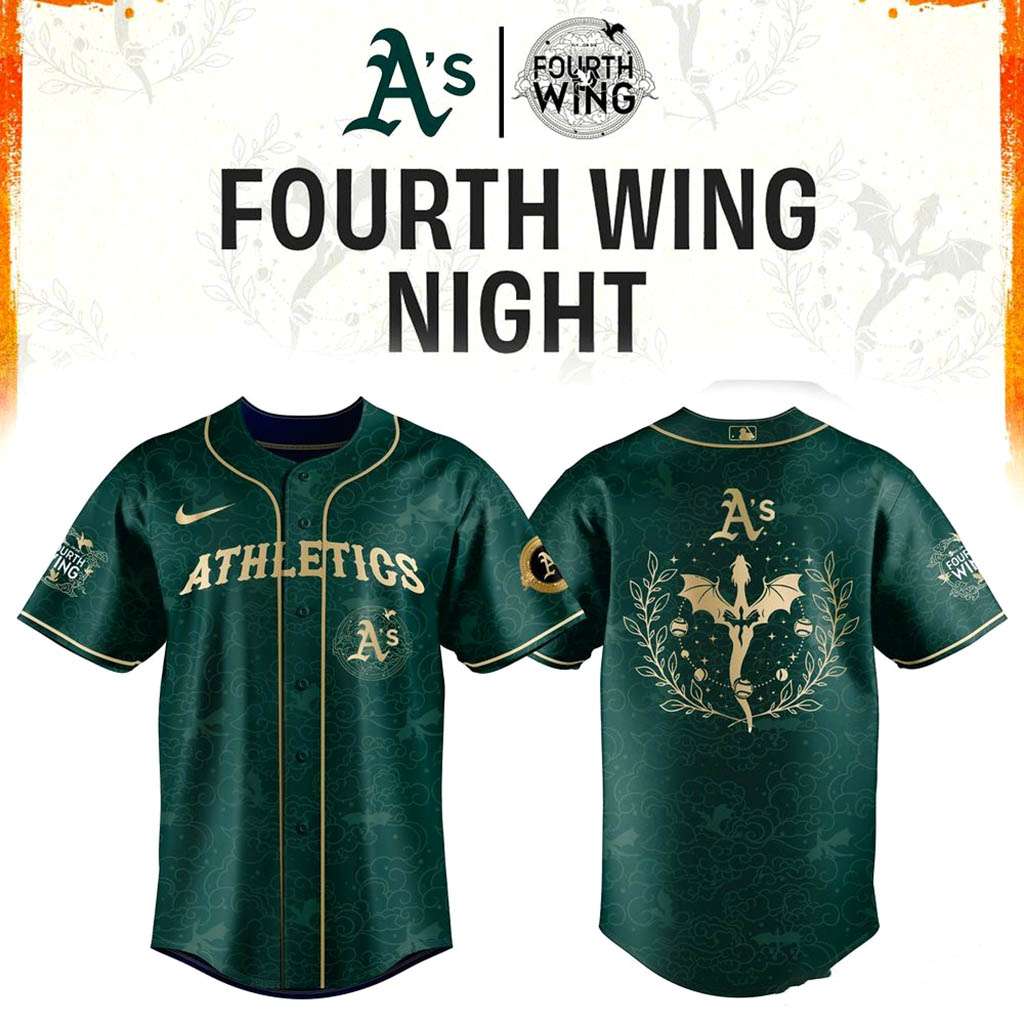 Oakland Athletics 2026 Fourth Wing Night Special Jersey