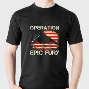 Operation Epic Fury Shirt Us Israel Attack Iran Shirt