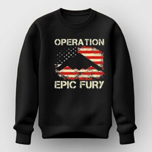 Operation Epic Fury Shirt Us Israel Attack Iran Shirt