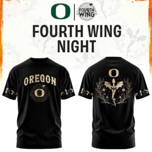 Oregon Ducks Fourth Night 2026 NCAA Football Black Hoodie Tee 3 1.jpg
