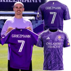 Orlando City SC Antoine Griezmann Purple 2026 Soccer Jersey 1
