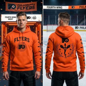 Philadelphia Flyers Fourth Wing Night 2026 Hoodie