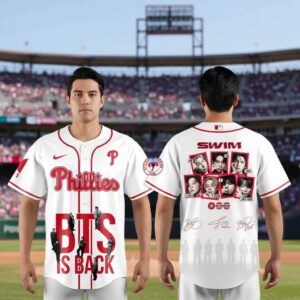 Philadelphia Phillies BTS SWIM 2026 Special Baseball Jersey 5