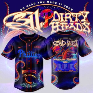 Philadelphia Phillies Dirty Heads So Glad You Made It Tour 2026 Jersey