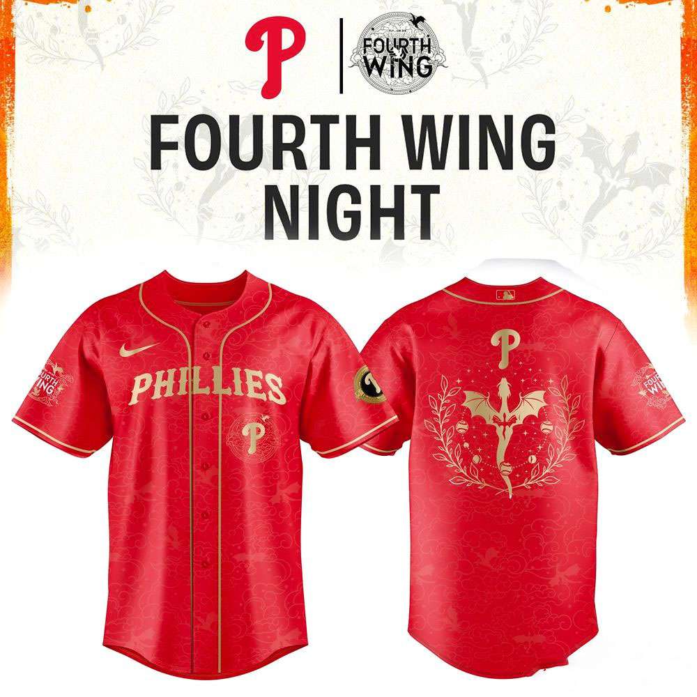 Philadelphia Phillies Fourth Wings Night 2026 Jersey