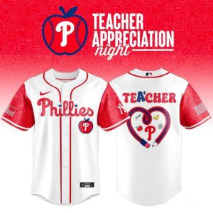 Philadelphia Phillies Teacher Appreciation Night 2026 Limited Jersey