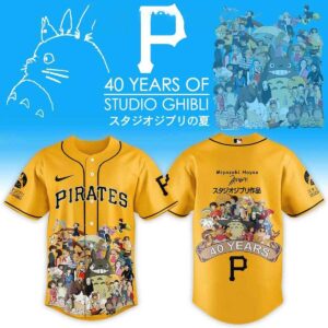 Pittsburgh Pirates Studio Ghibli 40th Anniversary Jersey