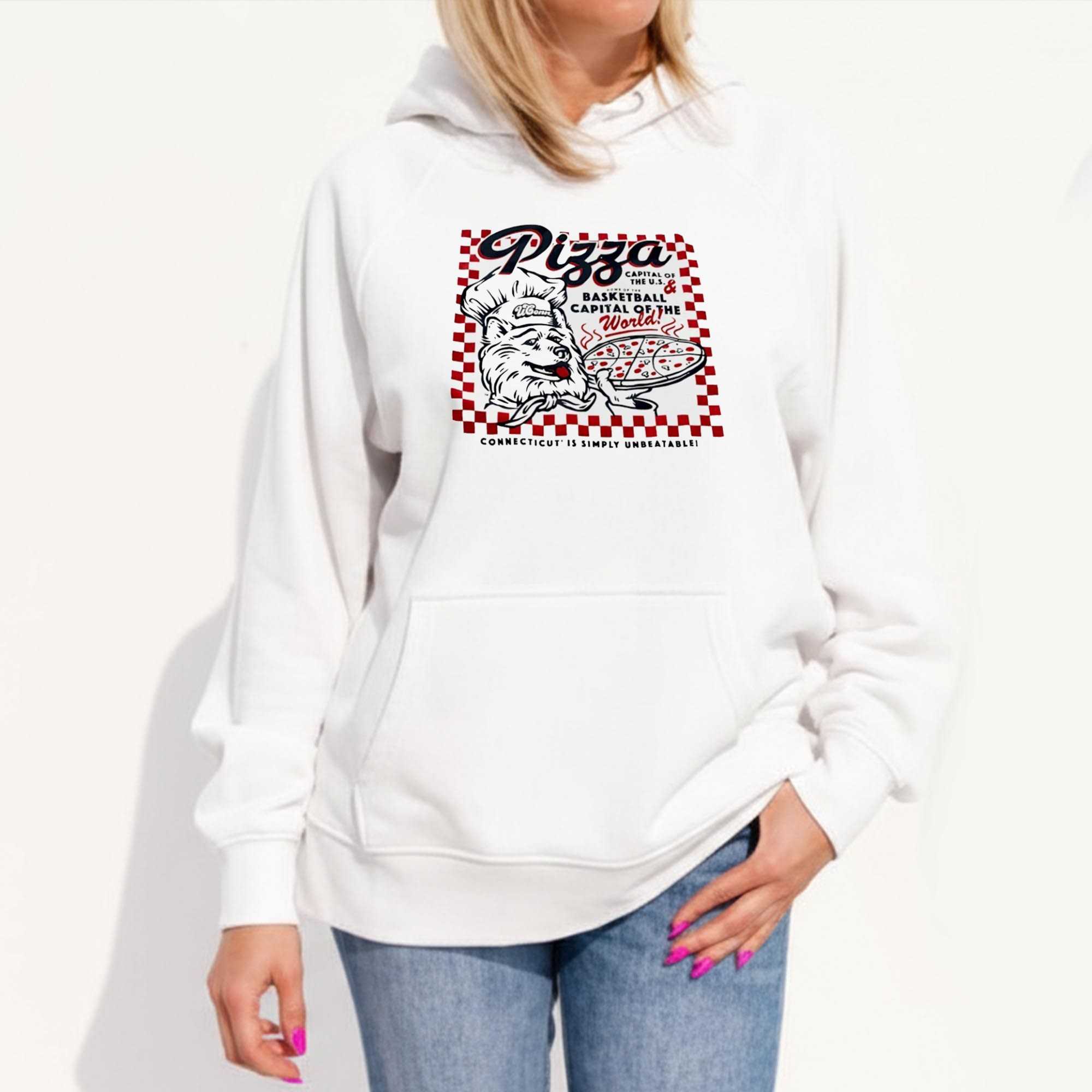 Pizza Capital Of The U.s. And Home Of The Basketball Capital Of The World Tee