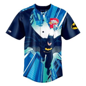 Portland Sea Dogs Batman Night 2026 Baseball Jersey 2
