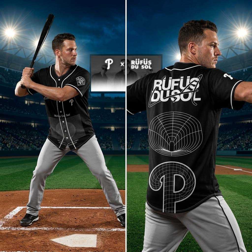 RUFUS DU SOL Philadelphia Phillies 2026 Tour Baseball Jersey