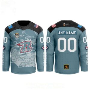 Rapid City Rush Military Appreciation 2026 NIght Custom Hockey Jersey