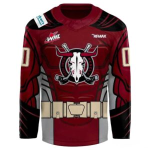 Red Deer Rebels Be A Superhero 2026 Limited Hockey Jersey