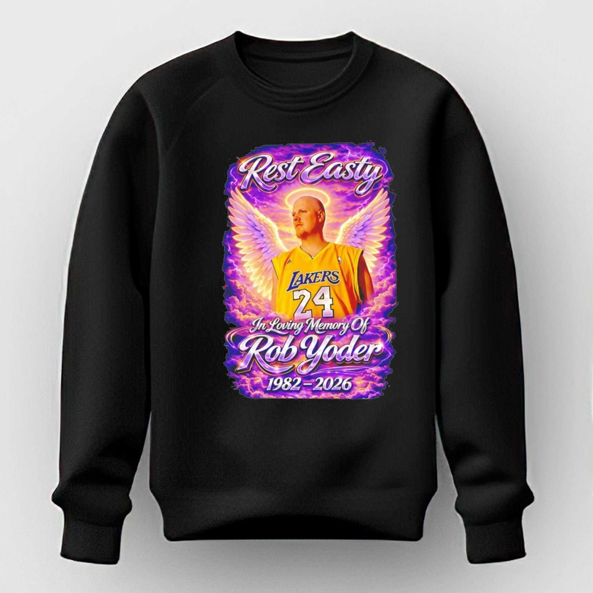 Rest Easty In Loving Memory Of Rob Yoder 1982 2026 Tee