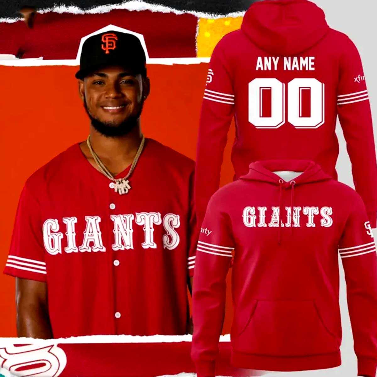 SF Giants Night Special Edition Hoodie SF Giants Night Special Edition Hoodie