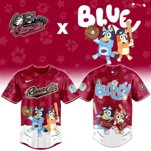 Sacramento River Cats Bluey Night Limited Baseball Jersey
