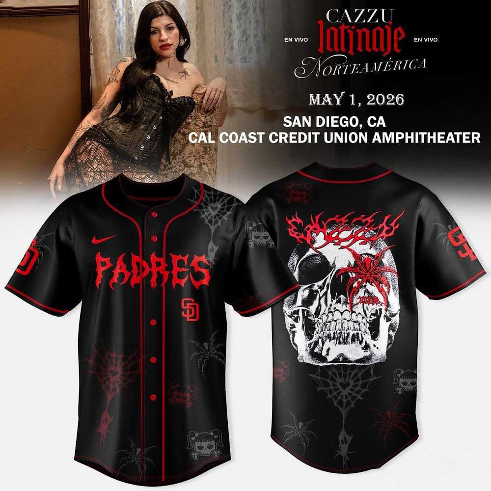 San Diego Padres Cazzu 2026 Latinaje Tour Baseball Jersey