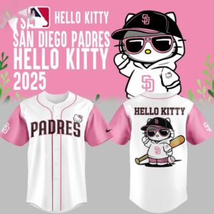 San Diego Padres Hello Kitty Night 2026 Limited Baseball Jersey