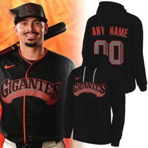 San Francisco Giants 2026 Alternate Replica Personalized Hoodie Tee