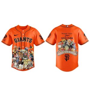 San Francisco Giants 40th Anniversary Studio Ghibli 2026 Baseball Jersey