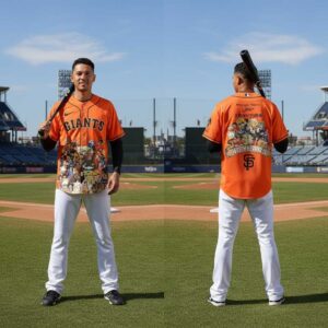 San Francisco Giants 40th Anniversary Studio Ghibli 2026 Baseball Jersey 5