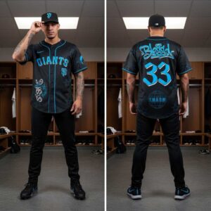 San Francisco Giants Blessd EL MEJOR HOMBRE DEL MUNDO Tour 2026 Jersey 5