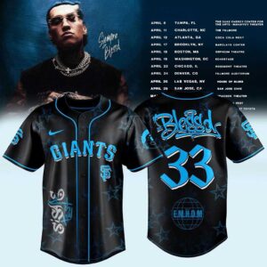 San Francisco Giants Blessd EMHDM Tour 2026 Jersey