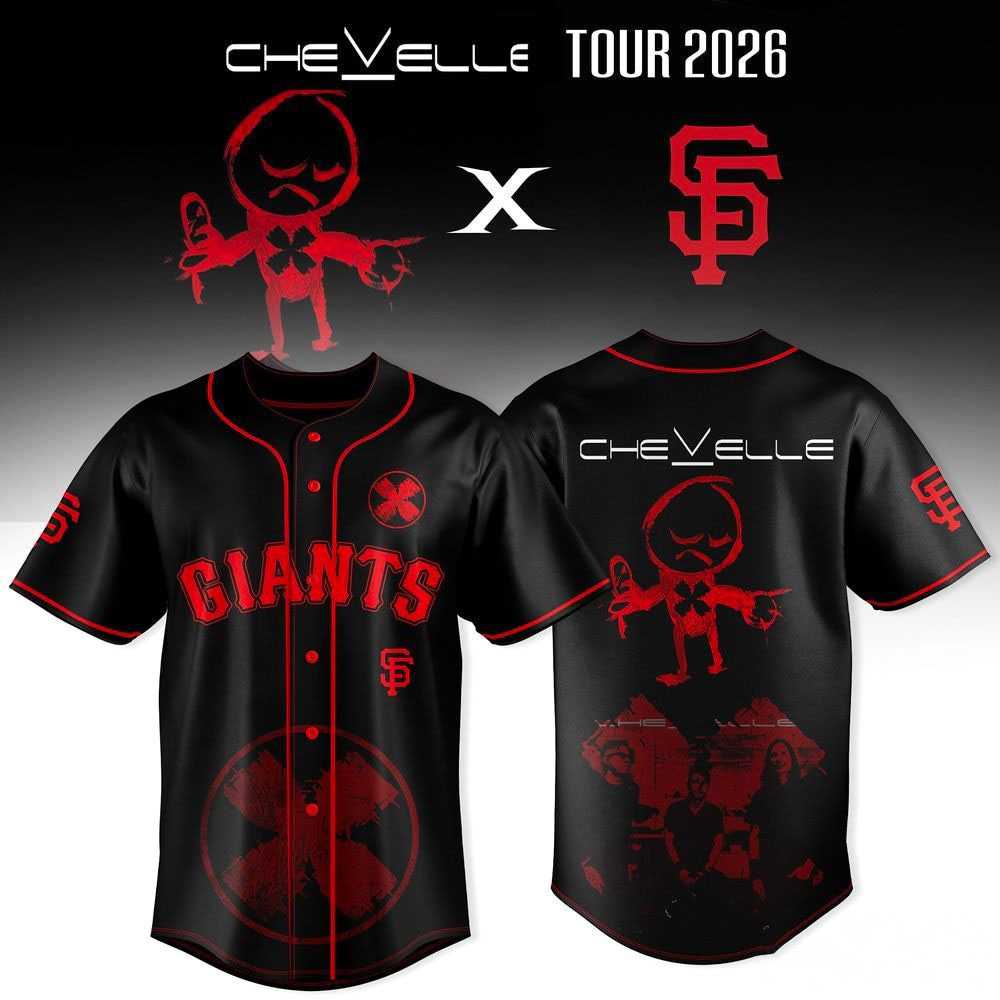 San Francisco Giants Chevelle Tour 2026 Jersey