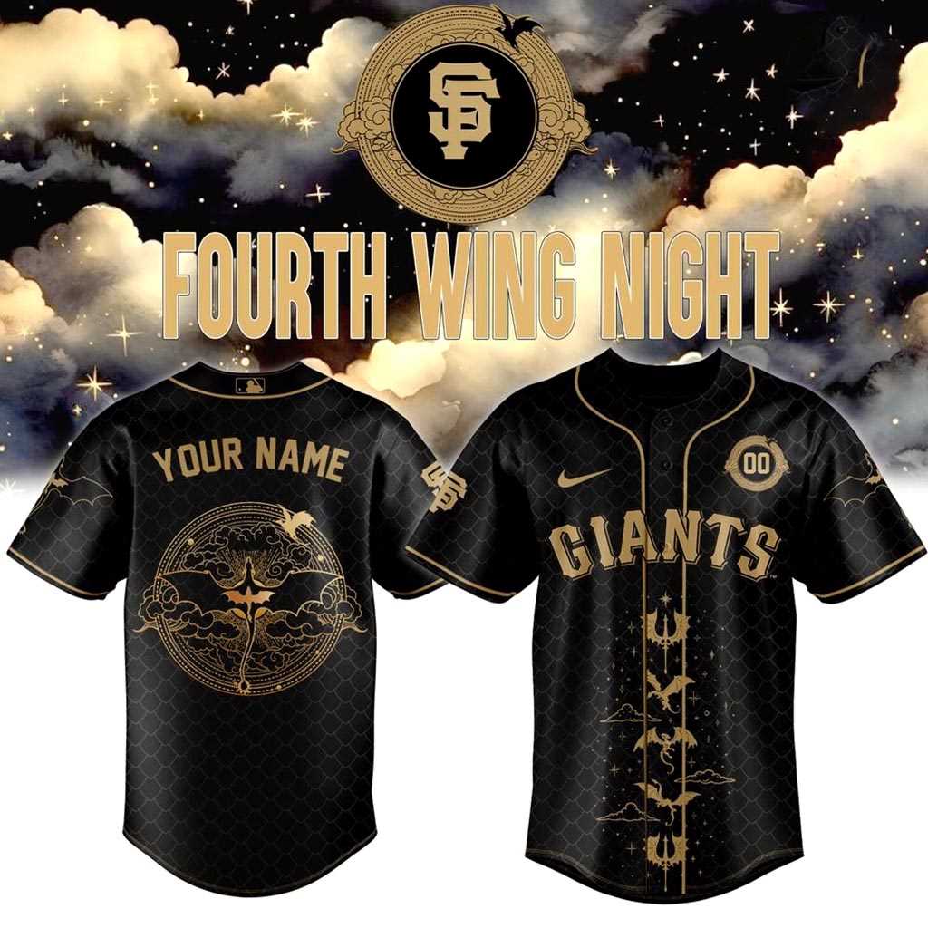 San Francisco Giants Fourth Wing Night Custom Jersey San Francisco Giants Fourth Wing Night Custom Jersey