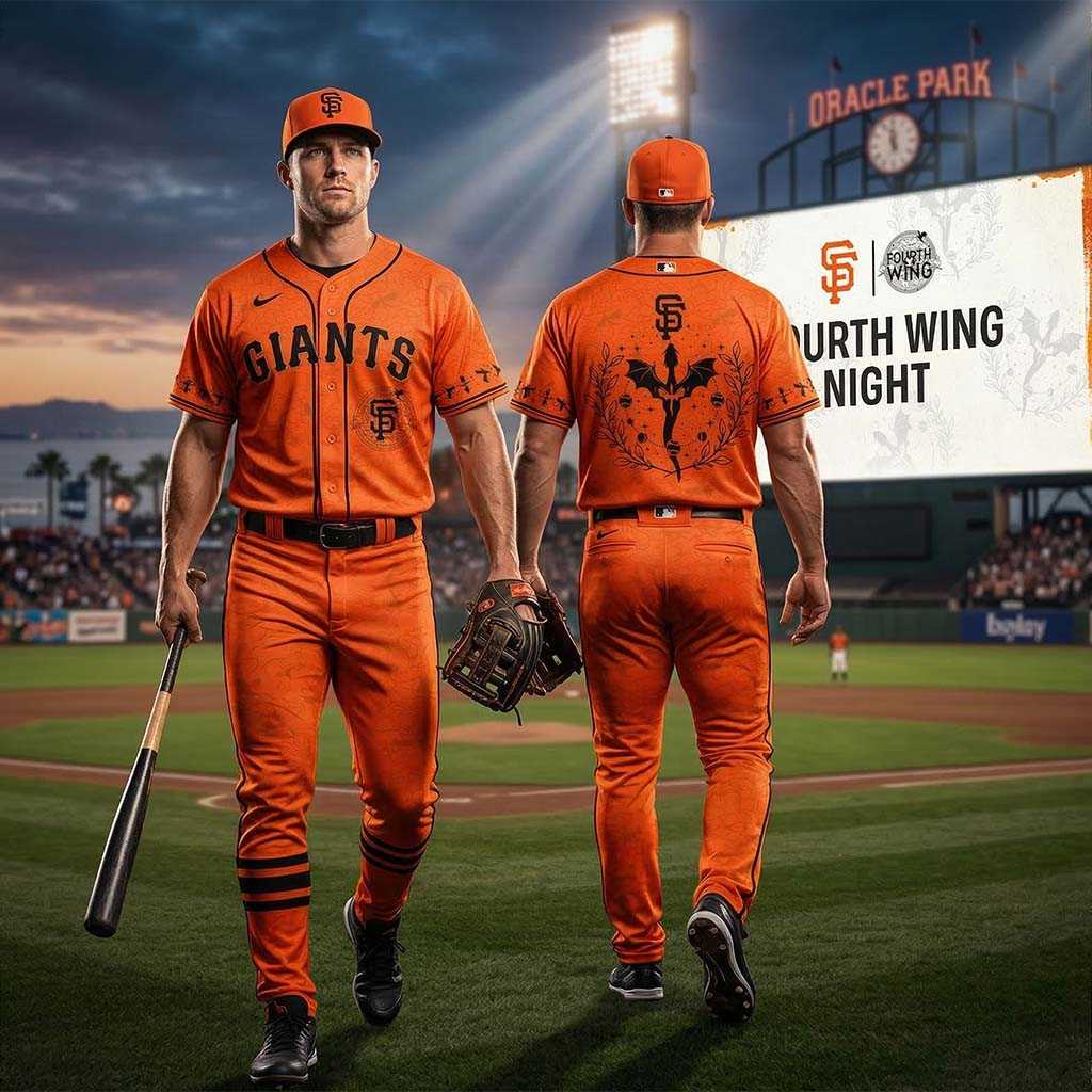 San Francisco Giants Fouth Wings 2026 Night Baseball Jersey
