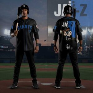 San Francisco Giants JAY Z Celebrate the iconic albums Reasonable Doubt and The Blueprint 2026 Baseball Jersey 5