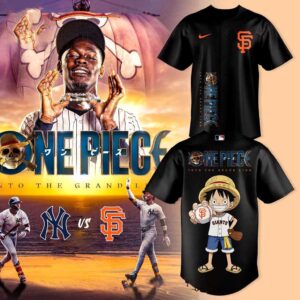 San Francisco Giants One Piece Opening Night 2026 Black Jersey