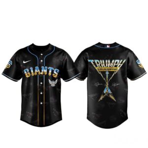 San Francisco Giants Triumph The Rock Roll Machine Reloaded 2026 Tour Jersey