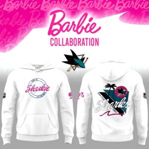San Jose Sharks Barbie Collaboration Edition Hoodie
