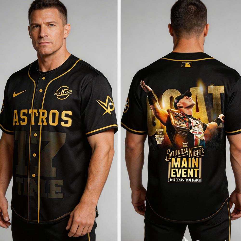 Saturday Night’s Main Event John Cena Houston Astros Jersey Saturday Night’s Main Event John Cena Houston Astros Jersey