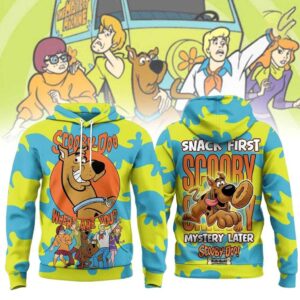 Scooby Doo Where Are You Snack First Mystery Later Hoodie 3 1.jpg
