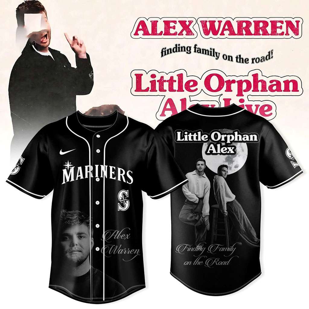 Seattle Mariners Little Orphan Alex Tour 2026 Baseball Jersey