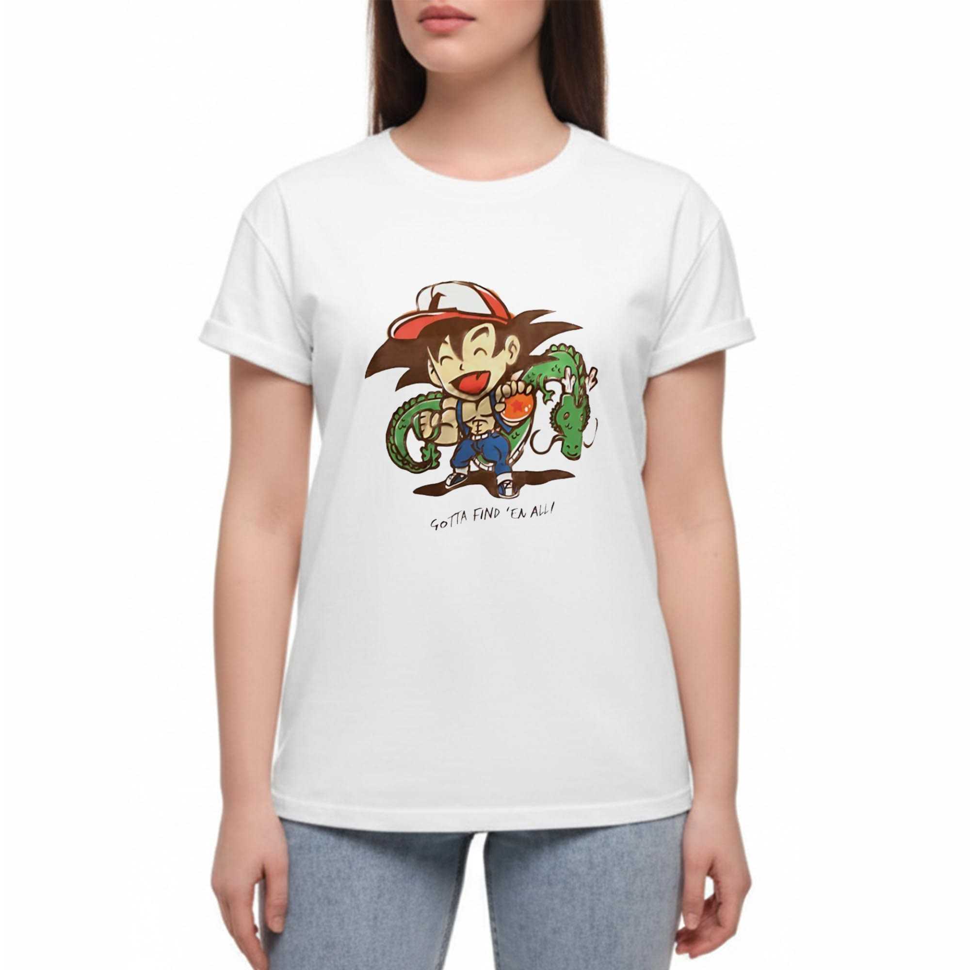 Son Goku Dragon Ball Gotta Find Em All Tee