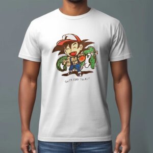 Son Goku Dragon Ball Gotta Find Em All Tee