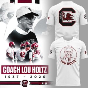South Carolina Gamecocks Legacy Of Lou Holtz 1937-2026 Hoodie Tee