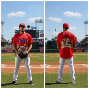 St Louis Cardinals Studio Ghibli 40th Anniversary Jersey 2 5