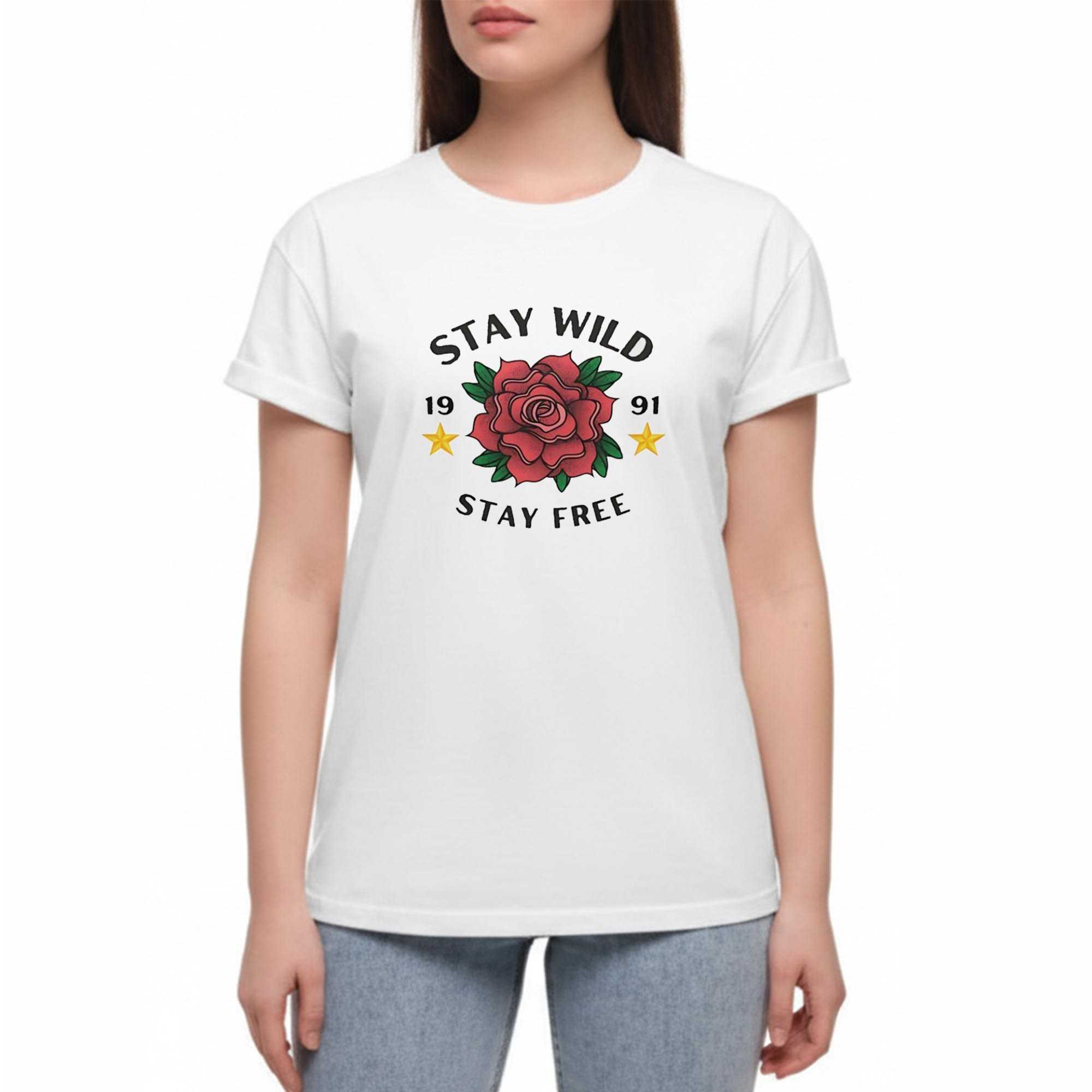 Stay Wild Stay Free 1991 Tee