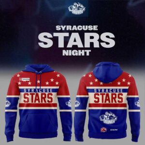 Syracuse Crunch Syracuse Stars Night History 2026 Hoodie Tee