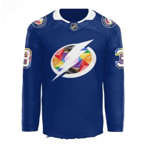 Tampa Bay Lightning Pride Night 2026 Custom Hockey Jersey
