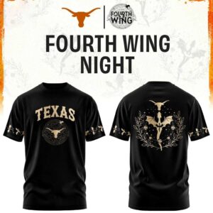Texas Longhorns Fourth Night 2026 NCAA Football Black Hoodie Tee 3 1.jpg