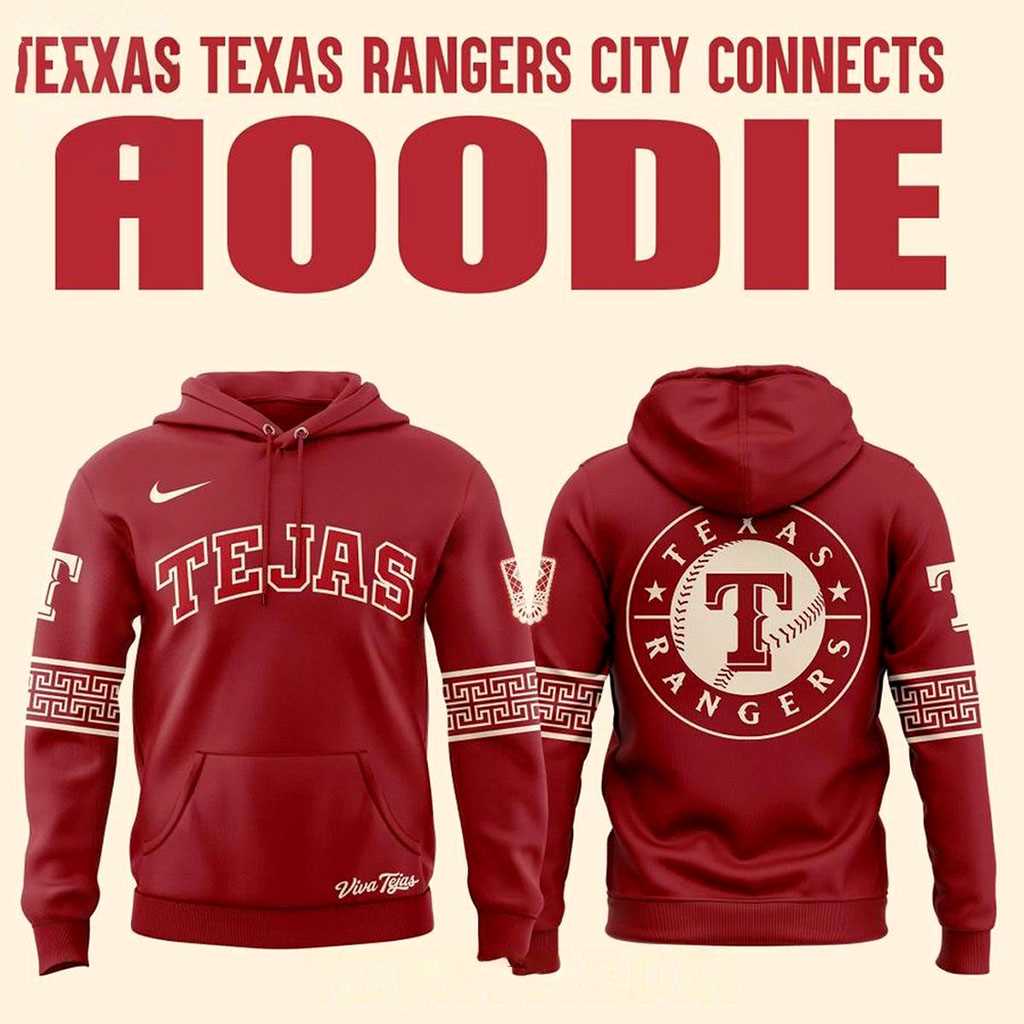 Texas Rangers City Connect Night 2026 All Red Shirt Hoodie Texas Rangers City Connect Night 2026 All Red Shirt Hoodie