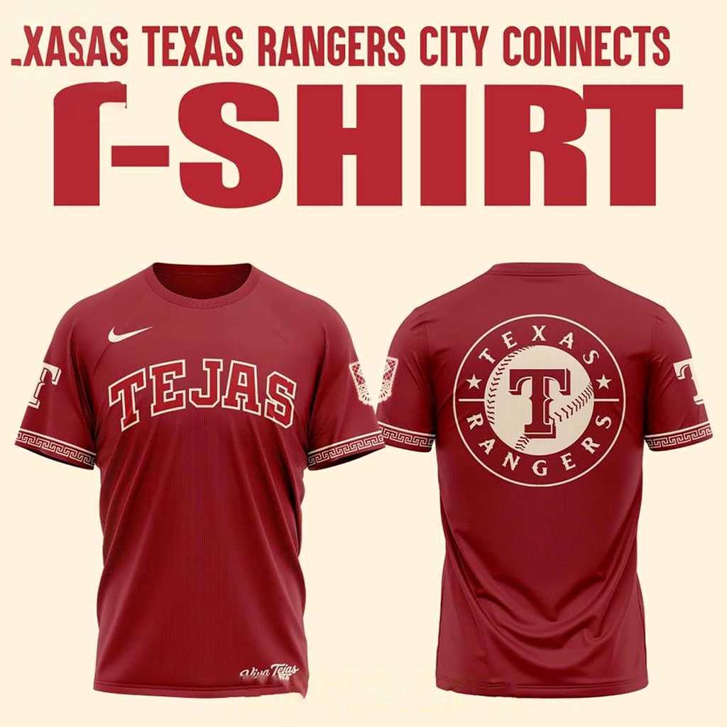 Texas Rangers City Connect Night 2026 All Red Shirt Hoodie Texas Rangers City Connect Night 2026 All Red Shirt Hoodie