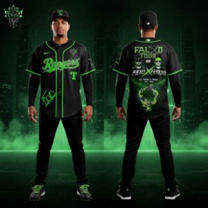 Texas Rangers FEID vs FERXXO Falxo Tour 2026 Baseball Jersey 5