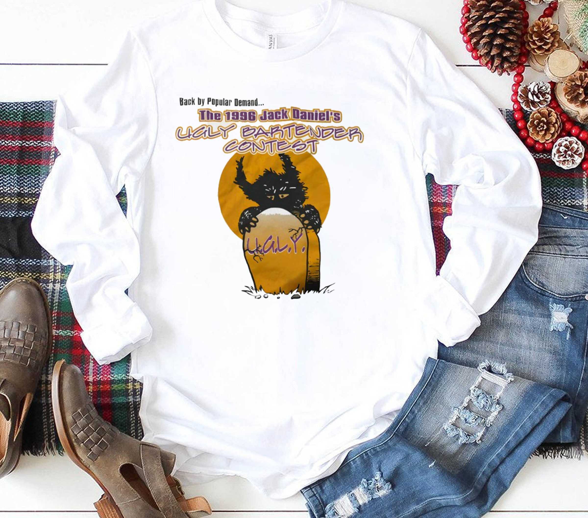 The 1996 Jack Daniels Ugly Bartender Contest Tee