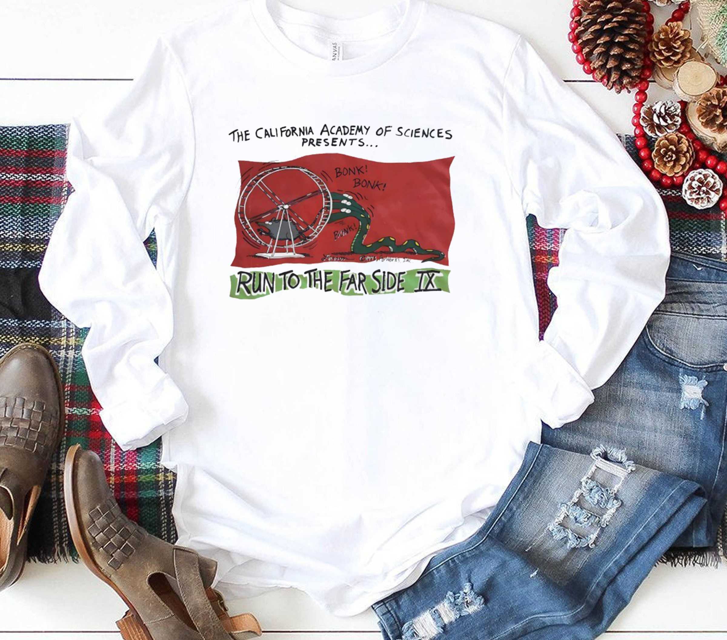 The California Academy Of Sciences Presents Run To The Far Side IX Tee The California Academy Of Sciences Presents Run To The Far Side IX Tee